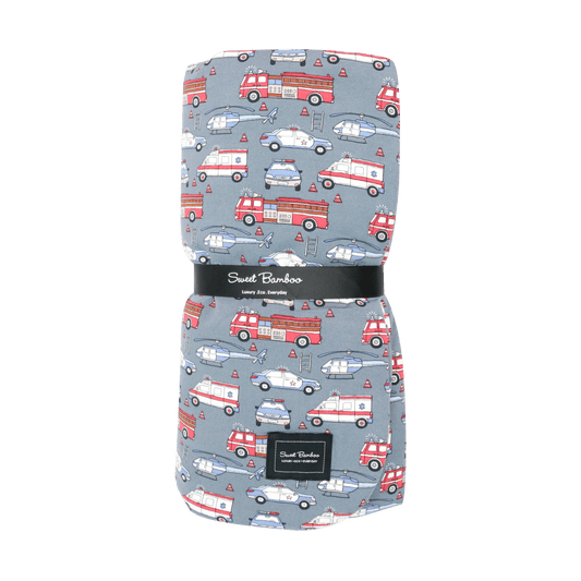 Firetruck Big Kid Cloud Blanket